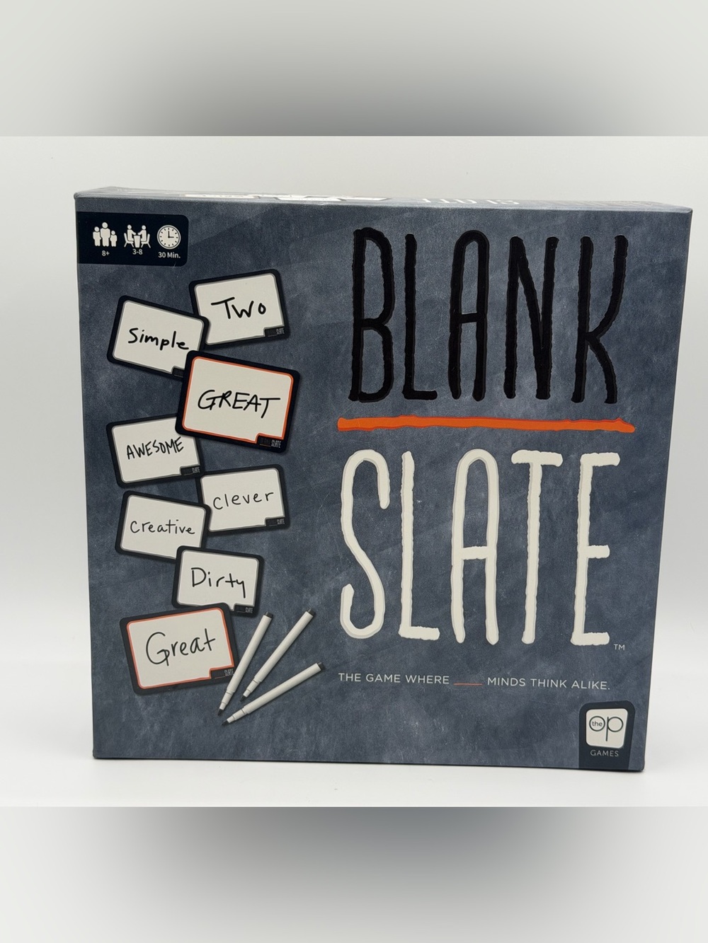 Blank Slate: The Game Where Great Minds Think Alike Family Game - Complete Set